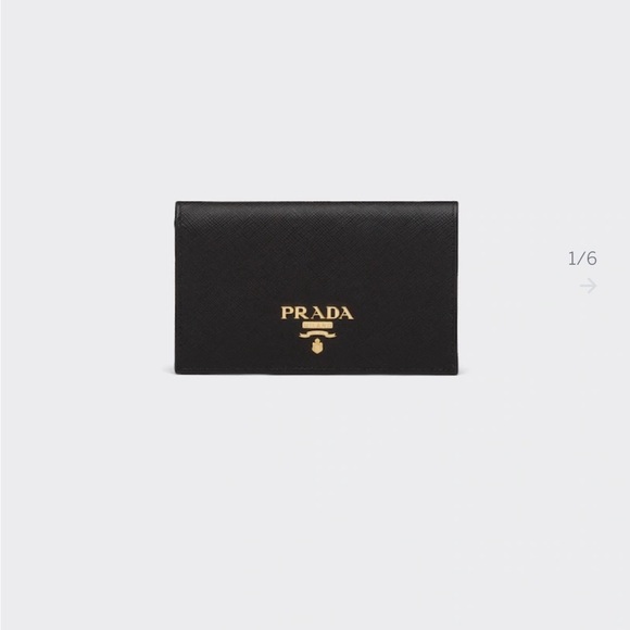 [Prada] saffiano leather wallet - Picture 1 of 7